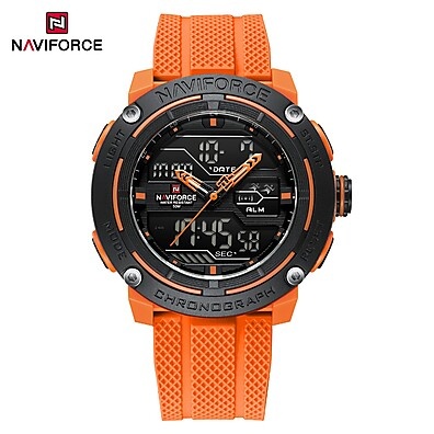 NAVIFORCE 7114: Relógio Masculino Prova D'água