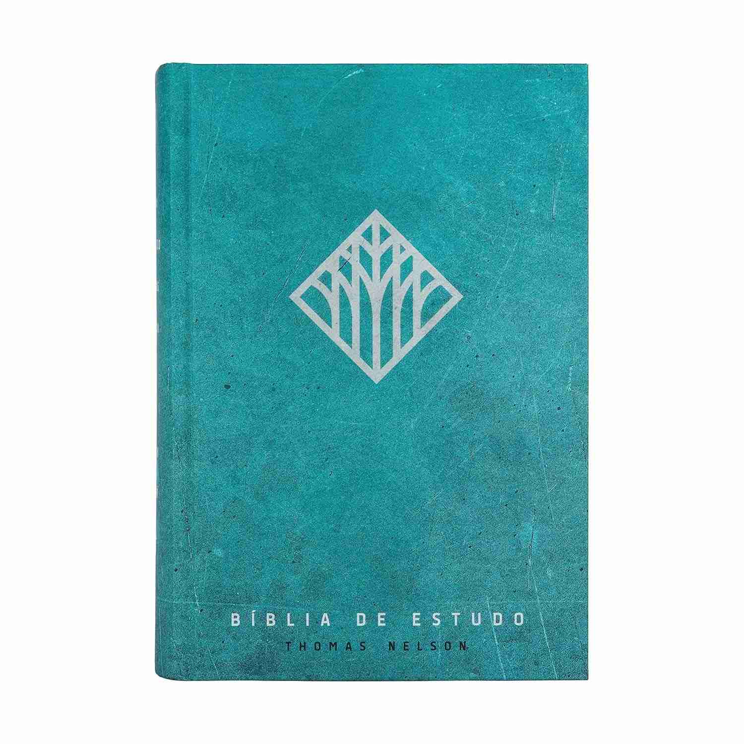 Bíblia de Estudo Thomas Nelson NVI Capa Dura Verde - Leitura Perfeita | Mais de 50.000 Recursos