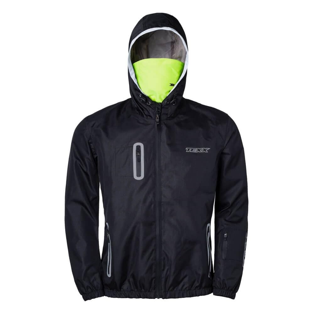 Jaqueta Texx Corta Vento Impermeável Neon Chuva Moto Bike