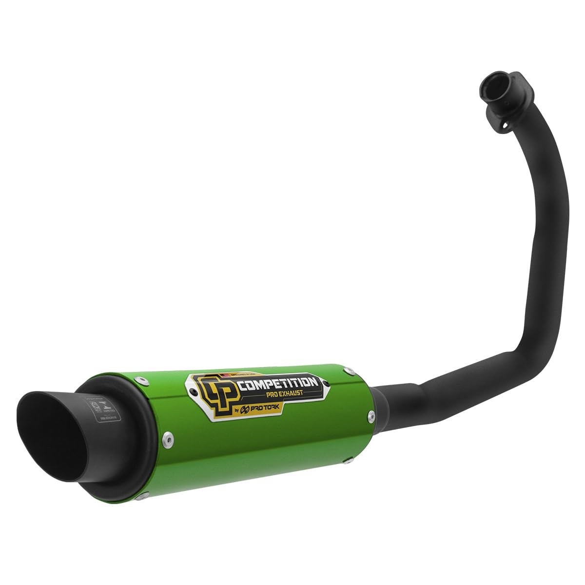 Escapamento Esportivo Pro Tork Competition Verde Neon - Honda Titan 125 KS/Fan 125 (2000-2008)
