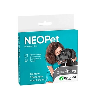 Neopet Antipulgas e Carrapatos para Cães Acima de 40kg