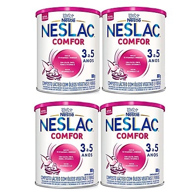 Neslac Comfor 800g – Nutrição Completa para Crianças