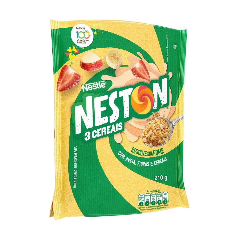 Neston 3 Cereais: Energia e Nutrição em 210g