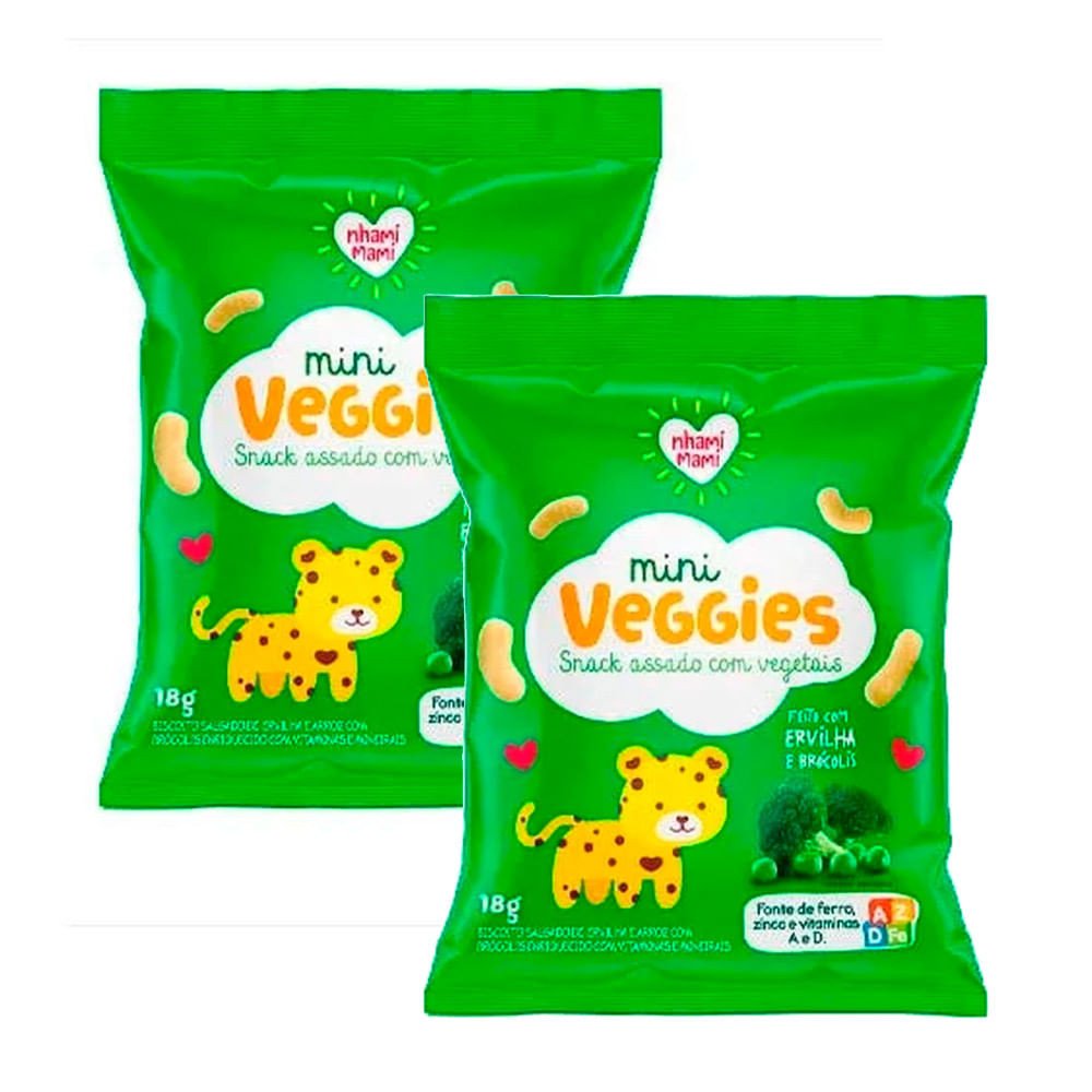 Nhami Mami Veggie Snack: Biscoito Saudável para Bebês