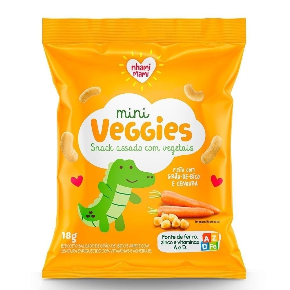 Nhami Mami Veggie Snack: Lanche Saudável e Vegano!