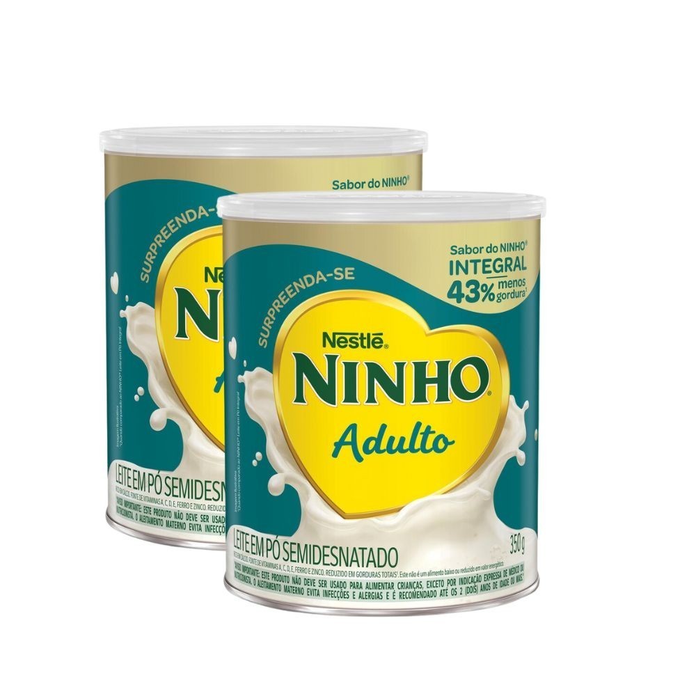 Ninho Adulto: Sabor e Saúde em 350g!