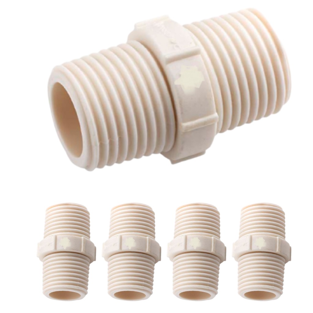 Nípel Roscável PVC 3/4: Conexão Ideal para Sistemas de Água