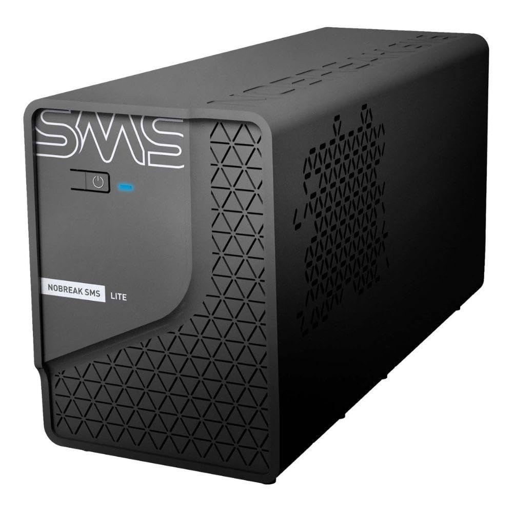 Nobreak SMS Lite 1200VA: Proteção Senoidal Inteligente para Seus Equipamentos
