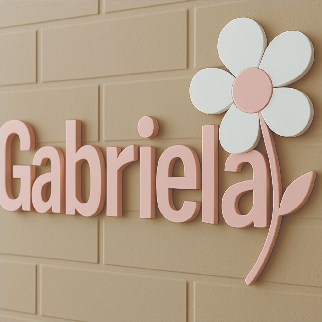 Nome de Bebê em MDF: Decore o Quarto com Estilo e Personalização