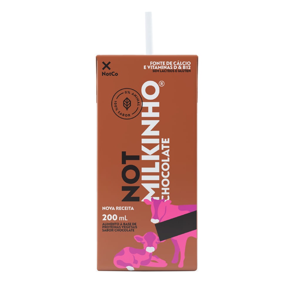 Not Milkinho Chocolate: Lanche Vegano e Proteico!
