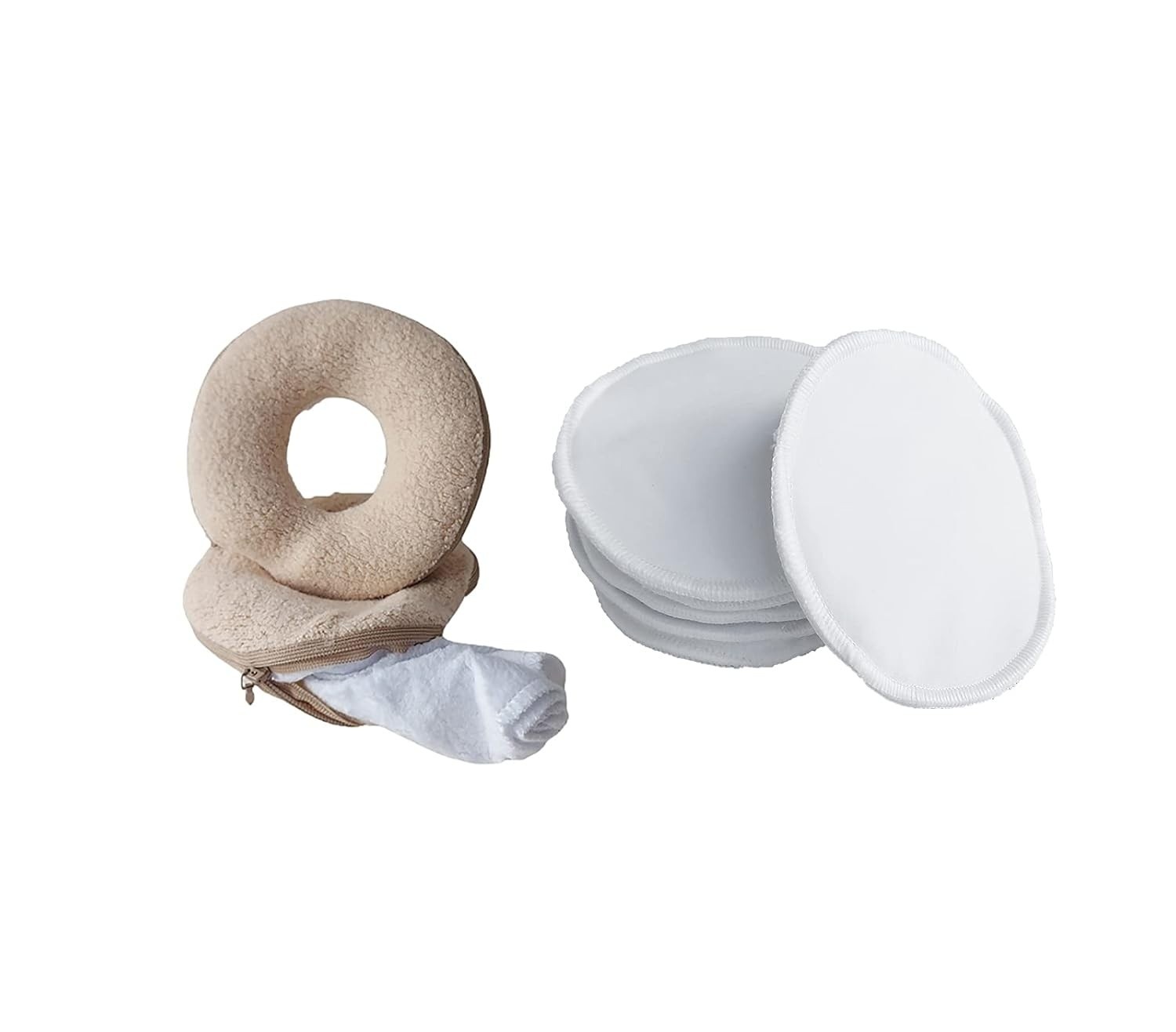 Kit Amamentação com Rosquinhas e Absorventes de Seio Nova Era Baby - Conforto e Proteção Materna