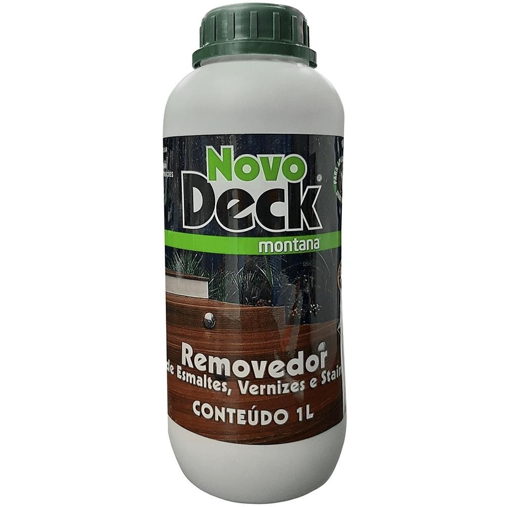 NovoDeck Montana: Remova Verniz e Prepare a Madeira!