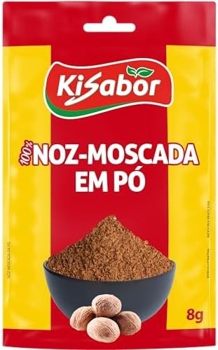 KiSabor Noz Moscada Em Pó Kisabor 8 Gramas