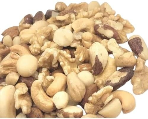 Mix Premium de Castanhas com Sal: Macadâmia, Caju, Pará, Amêndoa e Nozes – Sem Amendoim (500g)