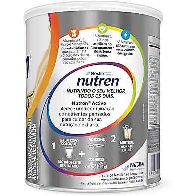 Nutren Active Baunilha: Energia e Nutrição 400g