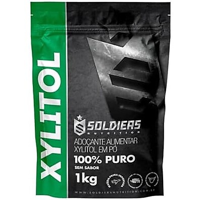 Xylitol Puro Importado Soldiers Nutrition 1kg