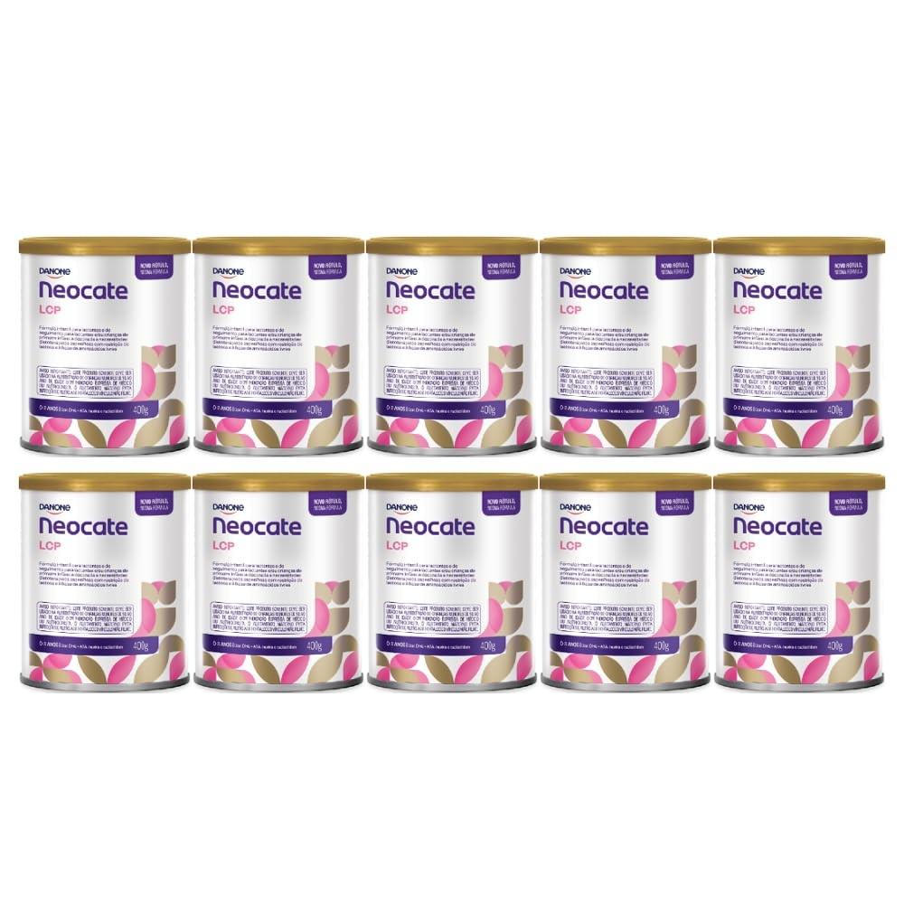 Leite LCP Fórmula Infantil Nutritiva em Pó - Lata 400g (10 Unidades)