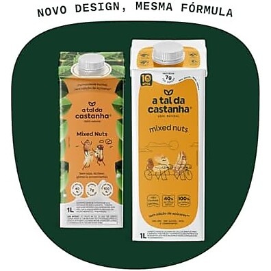Bebida Vegetal Mixed Nuts A Tal Da Castanha 1L