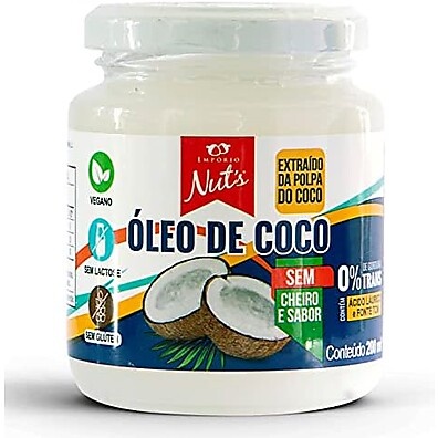 Óleo de Coco Neutro Empório Nuts 200ml: Puro Sabor e Saúde
