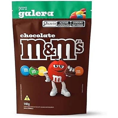 M&Ms Leite 148g: O Clássico Irresistível!