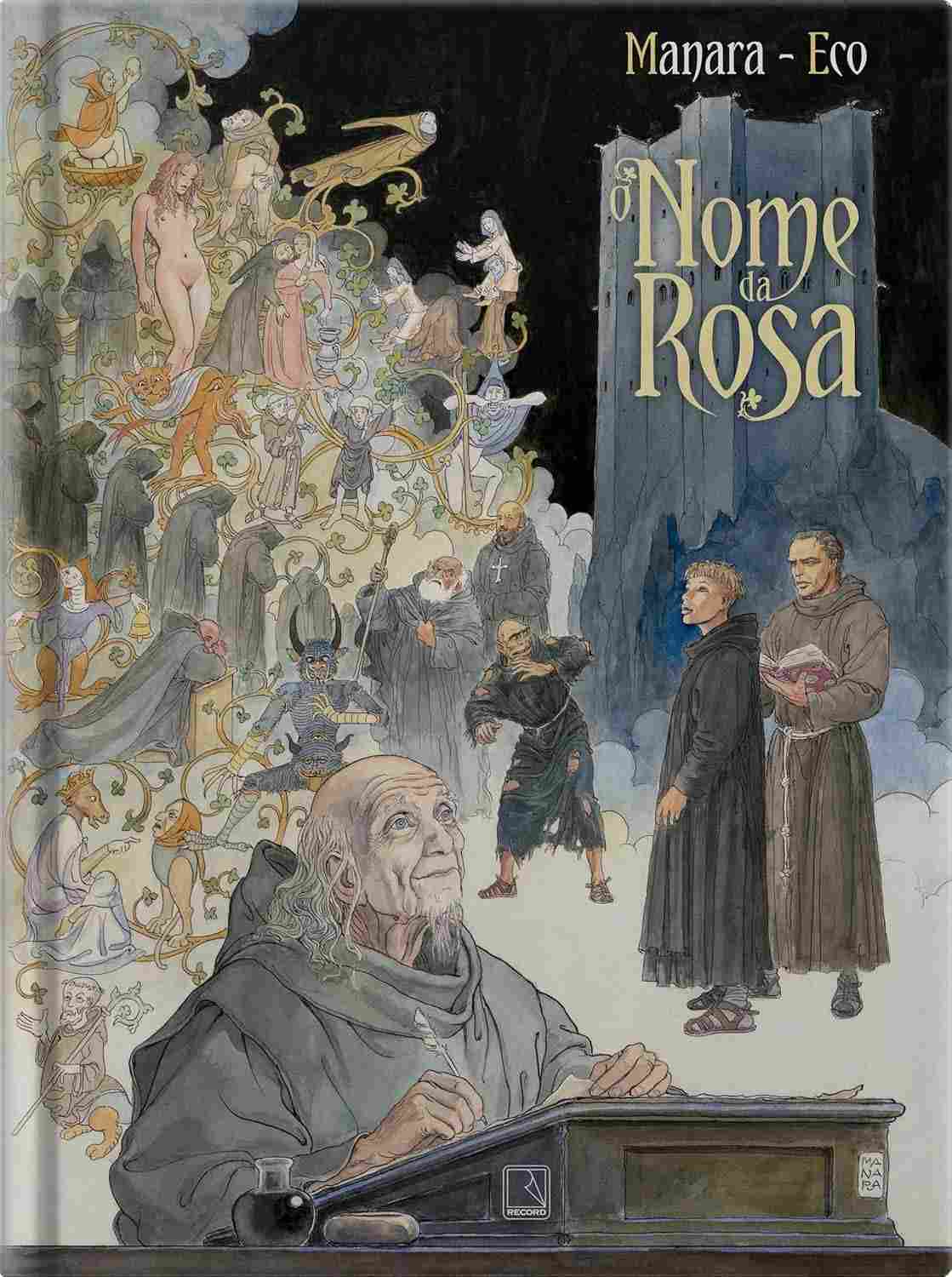 O Nome da Rosa: Graphic Novel Vol. 1 - A Obra-Prima de Umberto Eco em Quadrinhos