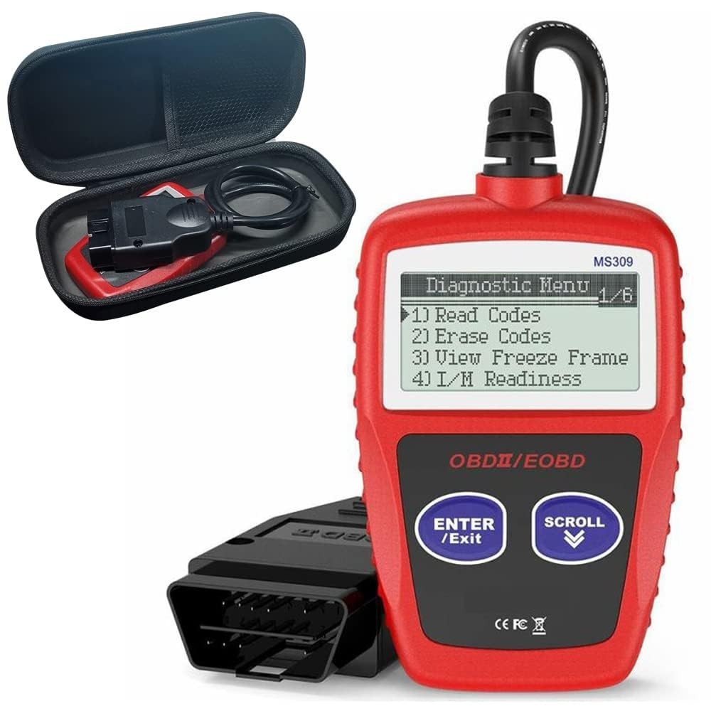 Scanner Automotivo OBD2 MS309: Diagnóstico Completo e Descomplique a Manutenção do Seu Carro