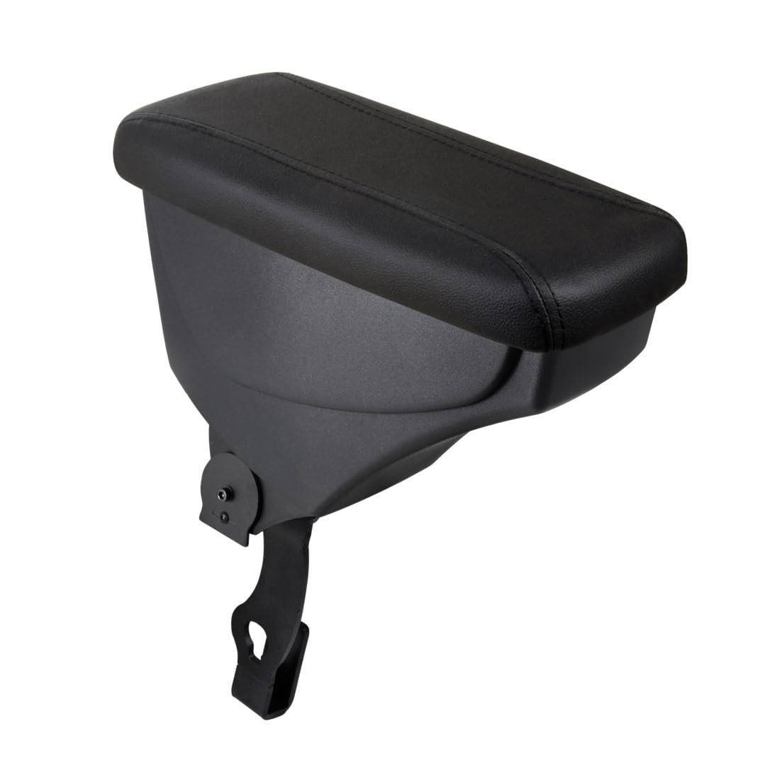 Apoio de Braço Courvin Preto com Porta-Objetos para Gol, Voyage, Saveiro e Fox (2008+)