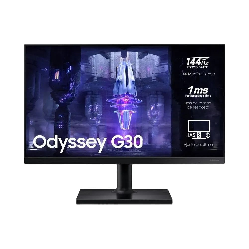 Odyssey G30: Domine o Jogo com 144Hz!