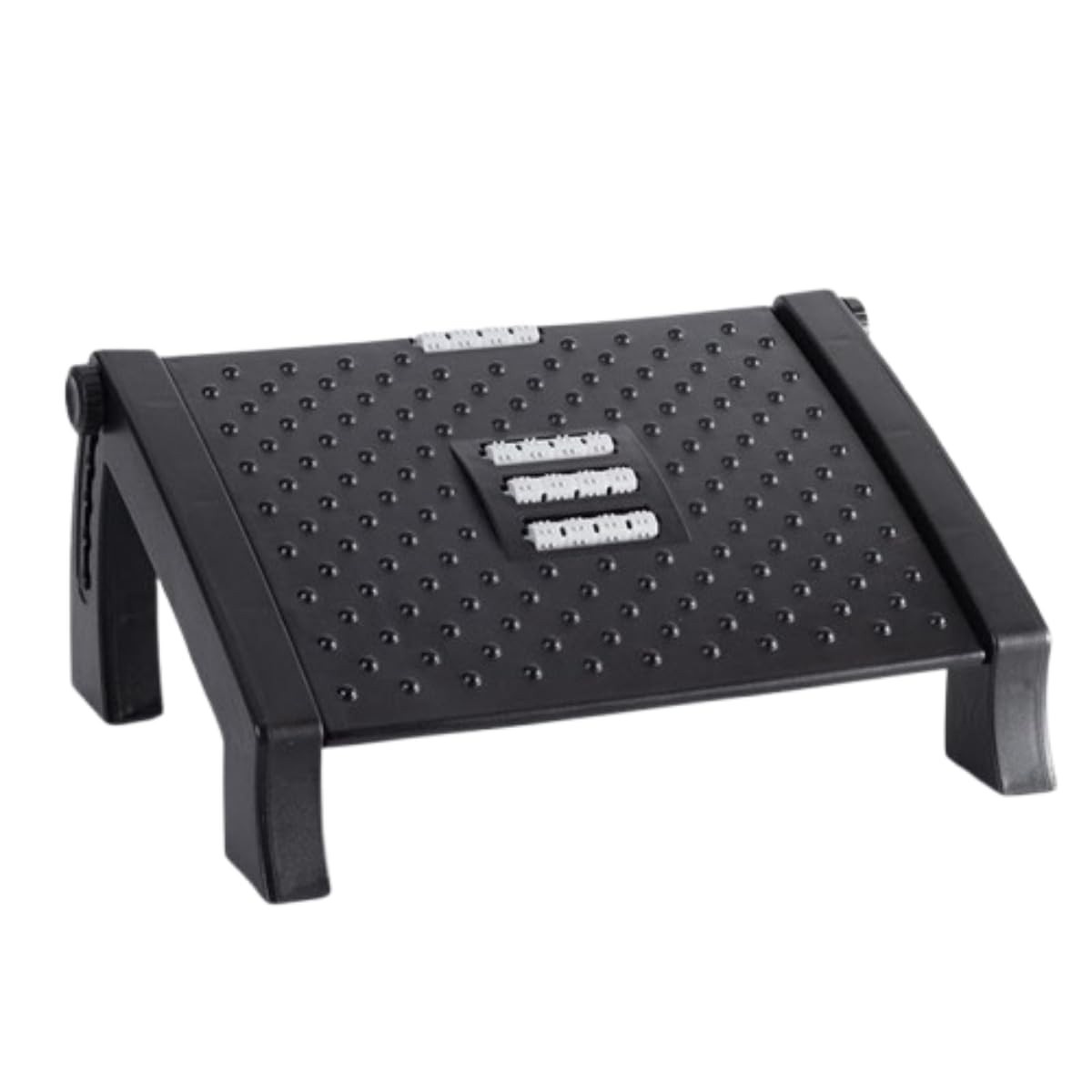Apoio para Pés Ergonômico NR 17 com Massagem – Suporte Ajustável para Escritório e Home Office