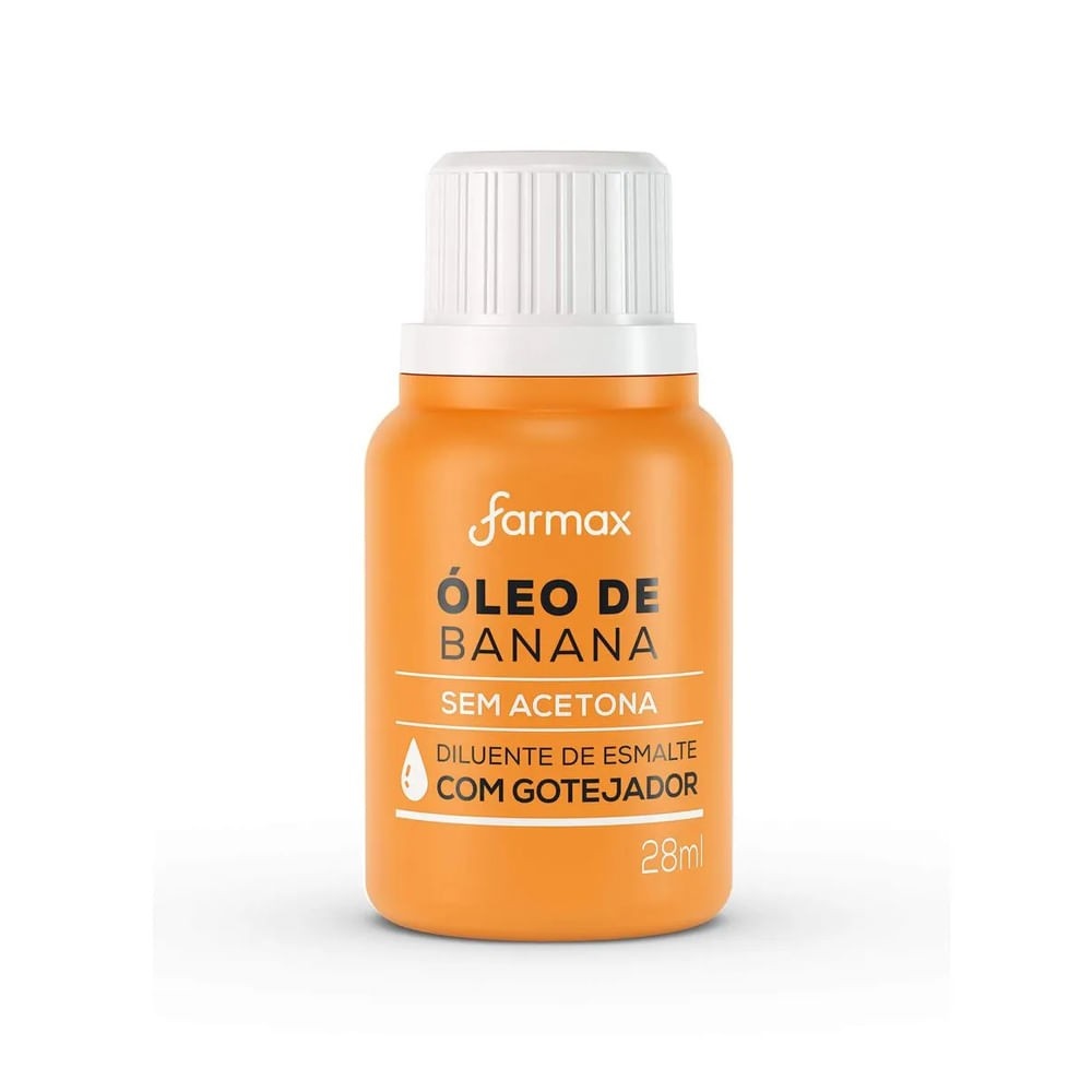 Óleo de Banana Farmax: Revitalize Seu Esmalte!