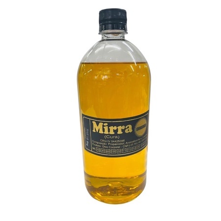 Óleo de Unção Mirra: Litro Sagrado 500ml