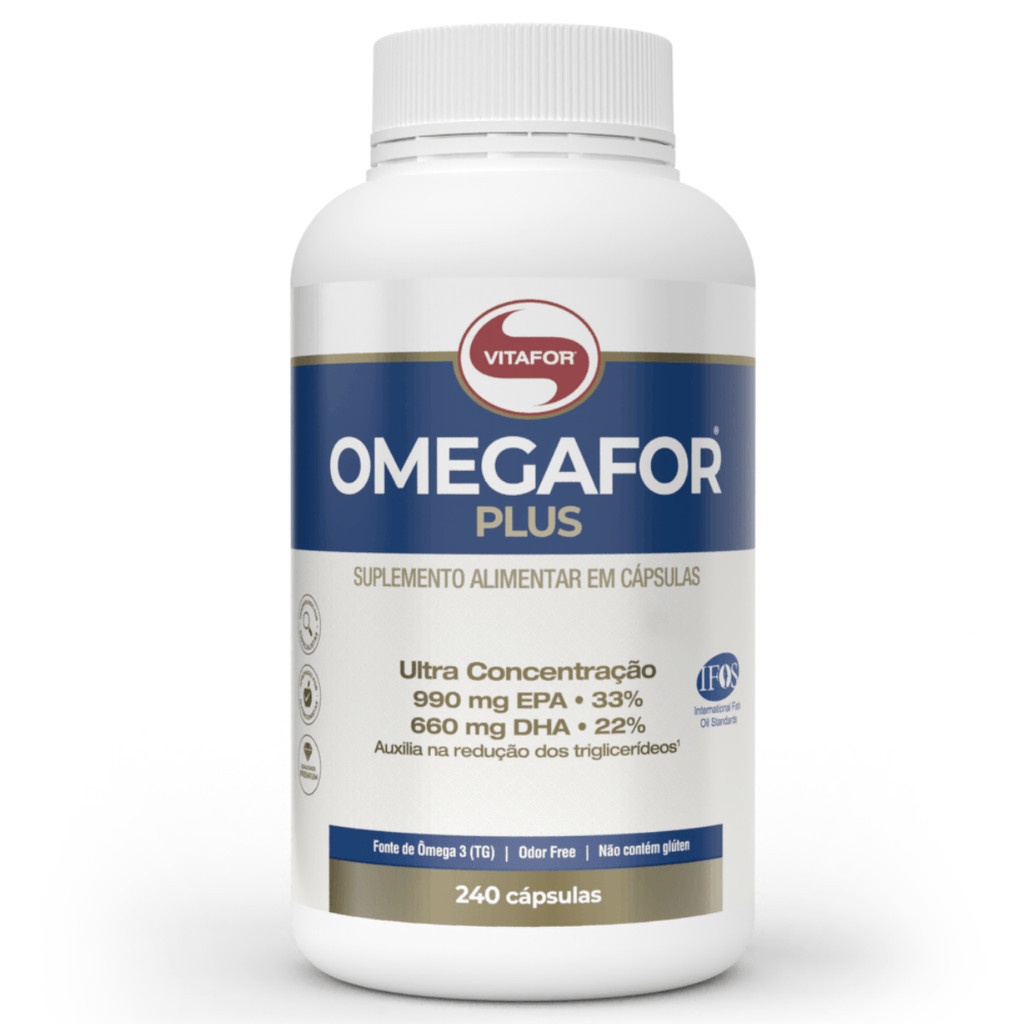 Omegafor Plus: Seu Ômega-3 Premium para Saúde e Mente