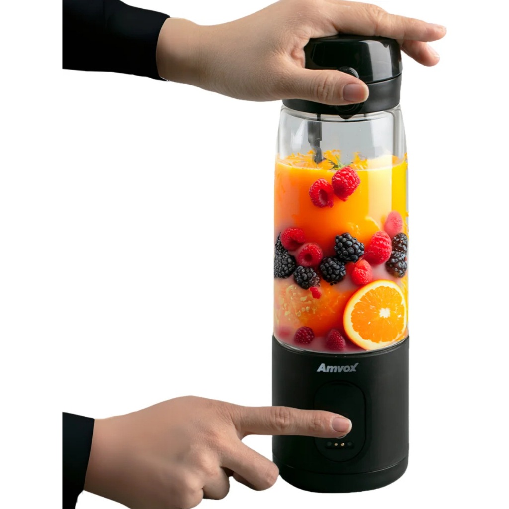 Blender Portátil Amvox: Sua Saúde On-The-Go 🥤