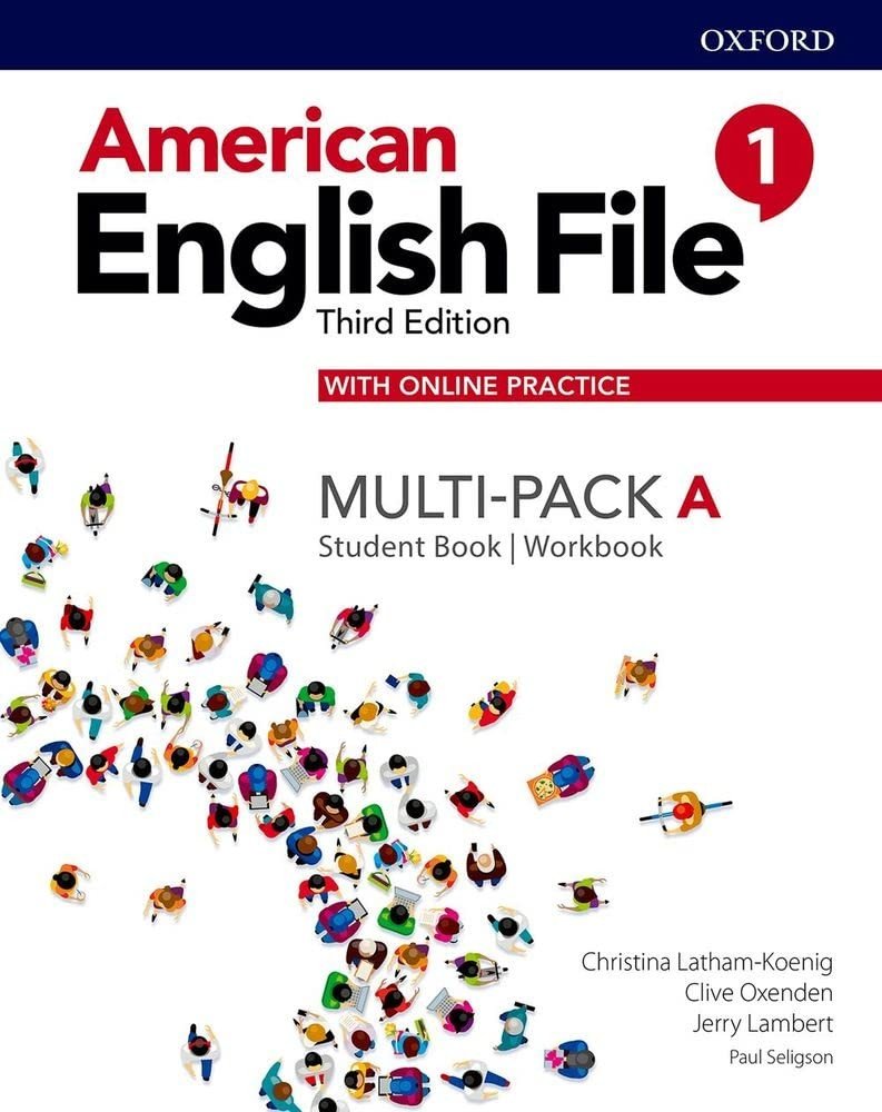 Domine o Inglês com American English File 1A: Livro + Prática Online (3ª Ed.)