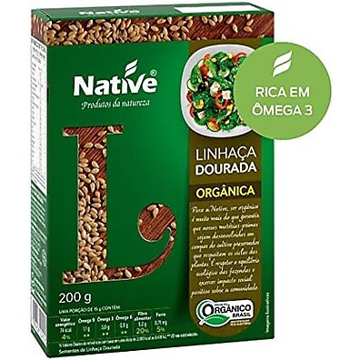 Linhaça Dourada Orgânica Native 200g: Saúde e Sabor