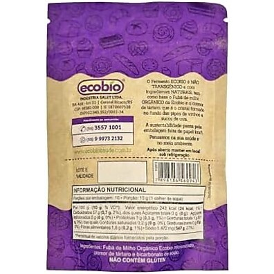 Fermento Orgânico Ecobio: Bolos e Tortas Perfeitos