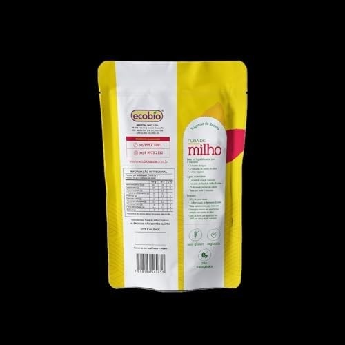 ECOBIO Produto Orgânico Fubá De Milho Orgânico Ecobio Produto Orgânico