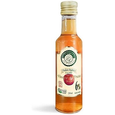 Vinagre Maçã Orgânico 6% 250ml: Puro Sabor e Saúde