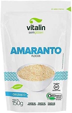Vitalin Amaranto Flocos Orgânico 150G