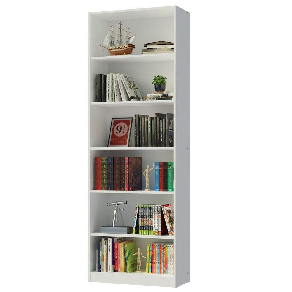 Estante Livreiro Madesa 6908 com 6 Nichos – Design Moderno e Organização Inteligente