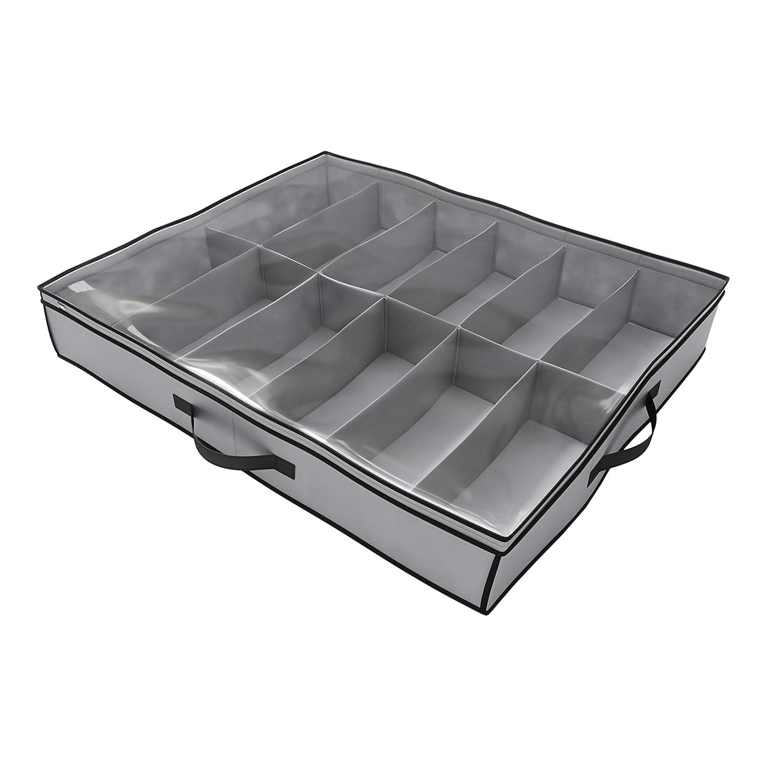 Organizador de Calçados Euro Home - 12 Pares | Design Moderno e Transparente