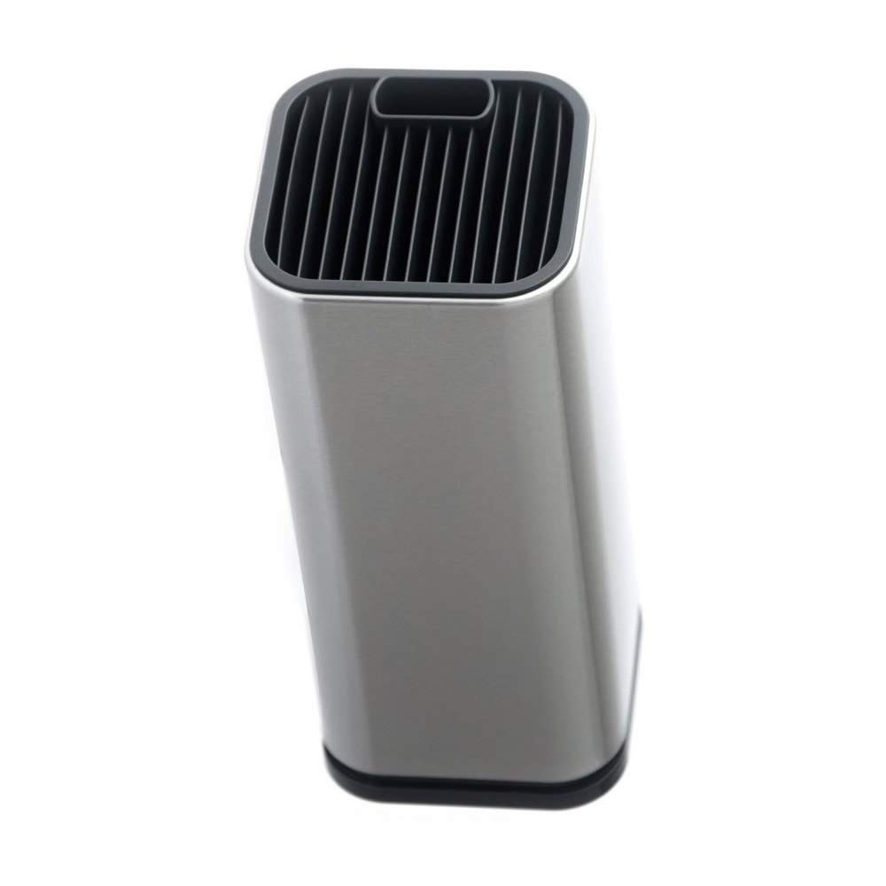 Cepo Universal em Aço Inox para Facas - Organize sua Cozinha com Estilo e Segurança