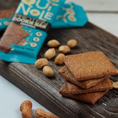 Protein Cookie Bar de Amendoim Sem Glúten Sem Lactose, 12 pacotes de 23g - Croquinole