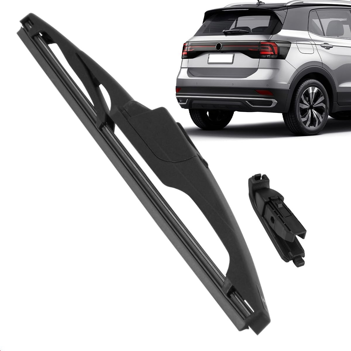 Palheta Limpadora Para-Brisa Traseiro Vigia Carenada 11" T-Cross 2019-2023 - Silicone Premium