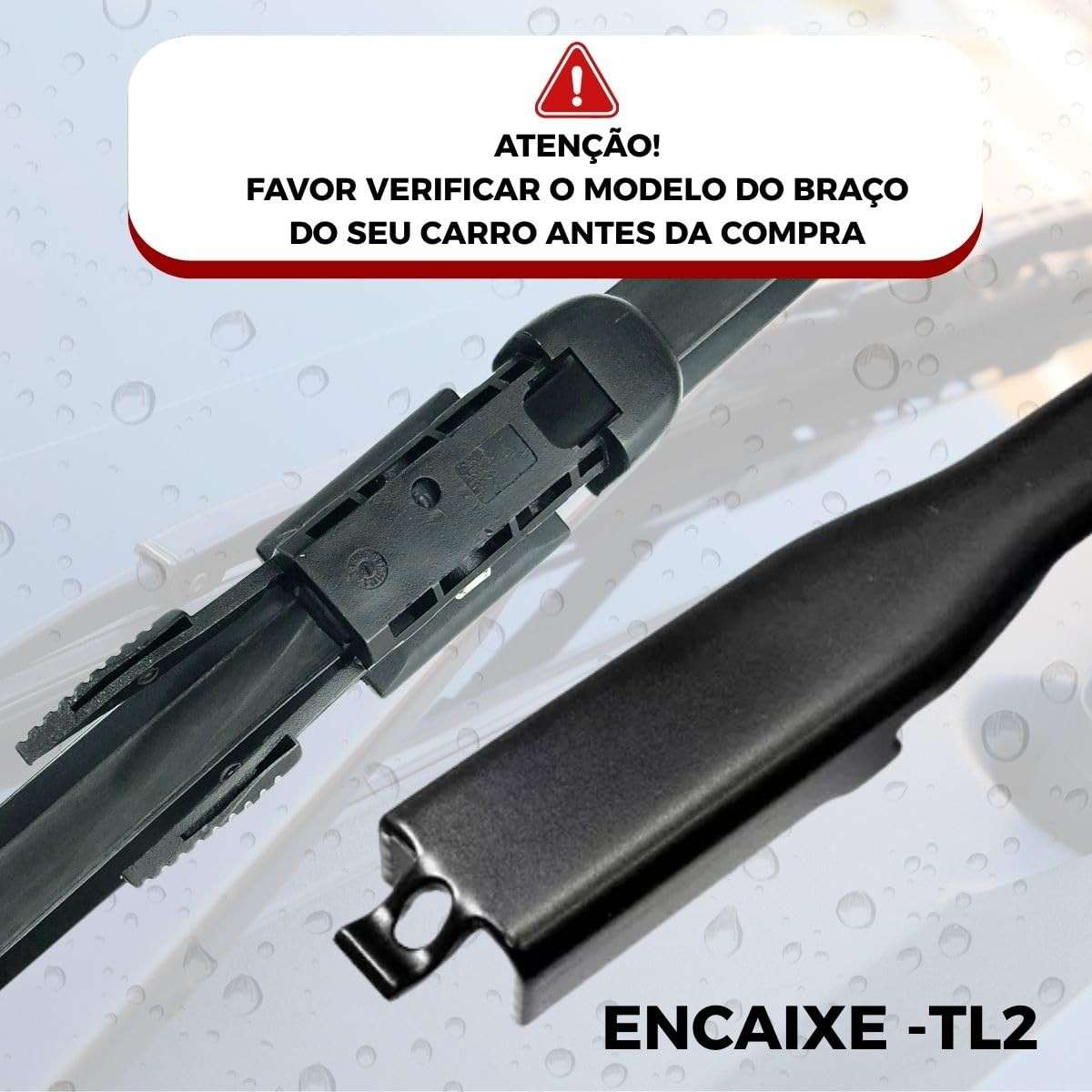Palhetas Limpador Parabrisa Silicone Fiat Uno 2015-2019 Flat Tiger Auto - Jogo 2 Unidades