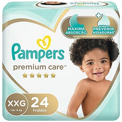 Pampers Premium Care XXG: Conforto e Proteção por até 12 Horas