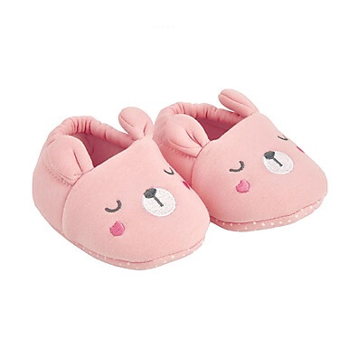 Pantufa Buba Ursinho Rosa 18 a 24 Meses – Conforto e Estilo para Bebês