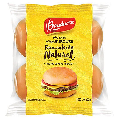 Pão de Hambúrguer Bauducco: Sabor Natural!