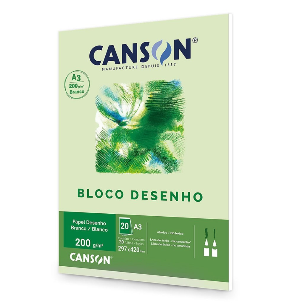 Papel Canson A3 200g/m²: Liberte sua Criatividade!