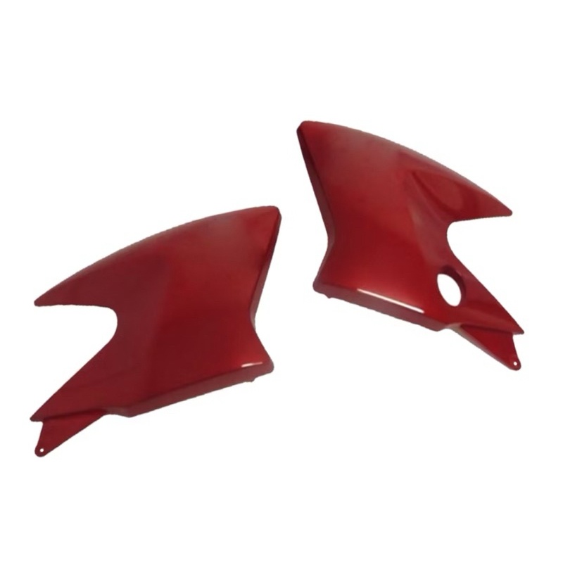 Par de Abas YBR Factor125 2009-2012: Qualidade com Detalhes Leves na Pintura